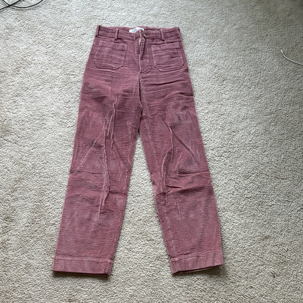 Chic Mauve Flare & Wide Leg Jeans